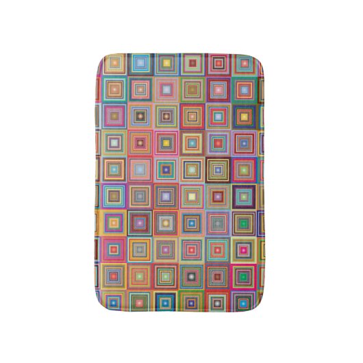 Re-Re-Quadrate Badematte (Vorderseite Vertikal)