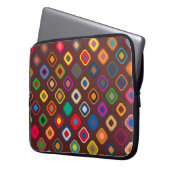 Re-Re-Quadrate Laptopschutzhülle (Vorderseite Links)