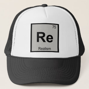 Re - Realismus Philosophie Chemie Periodensystem Truckerkappe