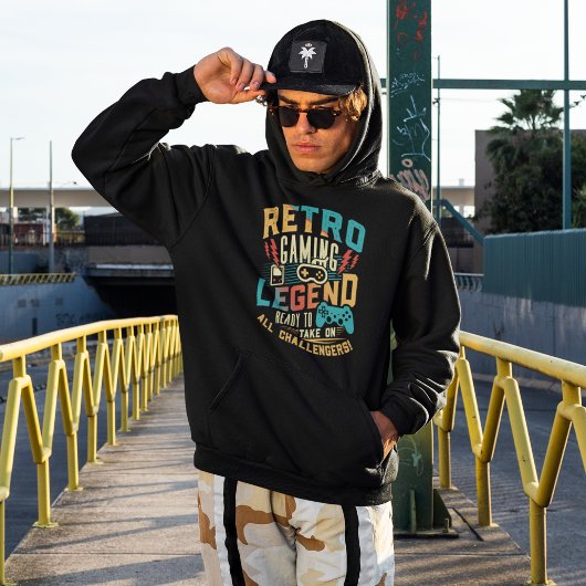 Re-Ro-Gaming-Legende - Videospiel Hoodie