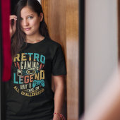 Re-Ro-Gaming-Legende - Videospiel T-Shirt