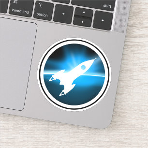 Re-Ro-Raketenschiff Grafik Aufkleber