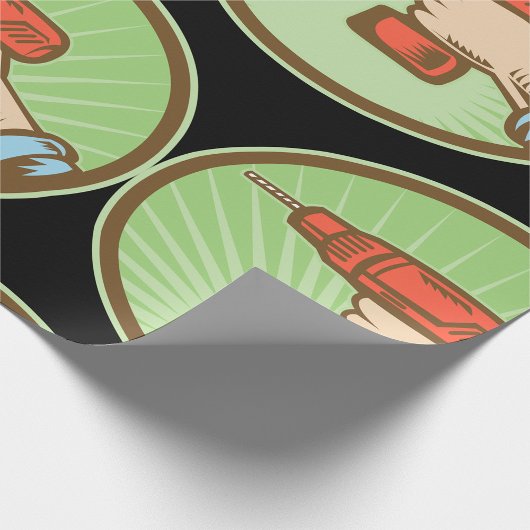 Re-schnurlose Bohrung Geschenkpapier