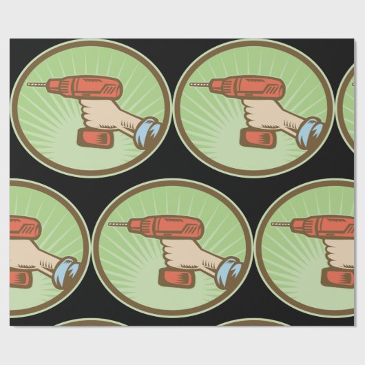 Re-schnurlose Bohrung Geschenkpapier (Flach)