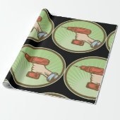 Re-schnurlose Bohrung Geschenkpapier (Ungerollt)