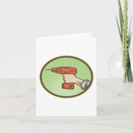 Re-schnurlose Bohrung Karte (Vorderseite)