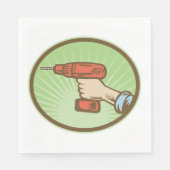 Re-schnurlose Bohrung Serviette (Vorderseite)