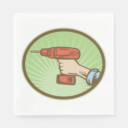 Re-schnurlose Bohrung Serviette (Vorderseite)