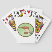 Re-schnurlose Bohrung Spielkarten (Rückseite)