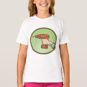 Re-schnurlose Bohrung T-Shirt (Vorderseite)