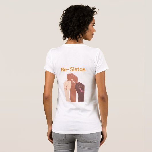 Re-Sistas-T - Shirt (Schwarz voll)