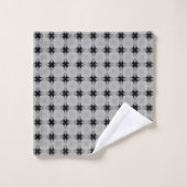 Re-Square-Gittermuster Badhandtuch Set (Waschlappen)