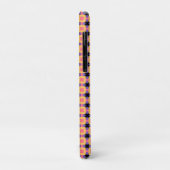 Re-Square-Gittermuster mit hellen Farben Case-Mate iPhone Hülle (Hinten/Links)