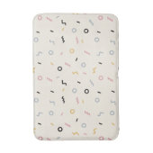 Re-Squiggle-Muster Badematte (Vorderseite Vertikal)