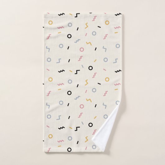 Re-Squiggle-Muster Badhandtuch Set (Handtuch)