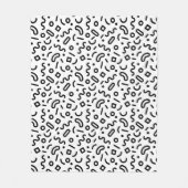 Re-Squiggle-Muster Fleecedecke (Vorderseite)