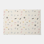 Re-Squiggle-Muster Fußmatte (Vorderseite)