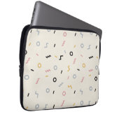 Re-Squiggle-Muster Laptopschutzhülle (Vorne Rechts)