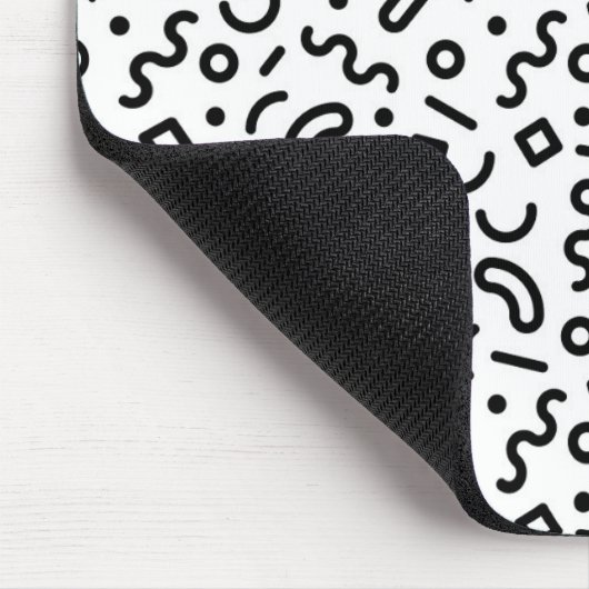 Re-Squiggle-Muster Mousepad (Ecke)