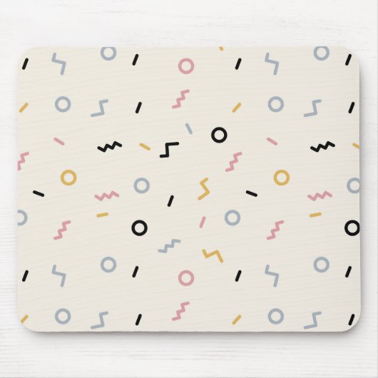 Re-Squiggle-Muster Mousepad (Vorne)