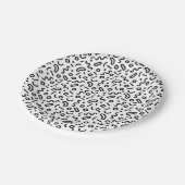 Re-Squiggle-Muster Pappteller (Schrägansicht)