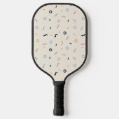 Re-Squiggle-Muster Pickleball Schläger (Rückseite)