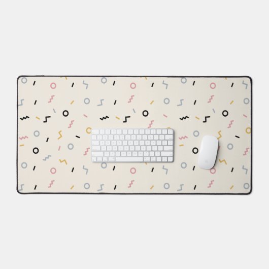 Re-Squiggle-Muster Schreibtischunterlage (Tastatur & Maus)