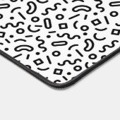 Re-Squiggle-Muster Schreibtischunterlage (Ecke)