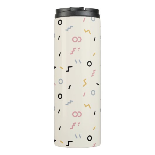 Re-Squiggle-Muster Thermosbecher (Rückseite)