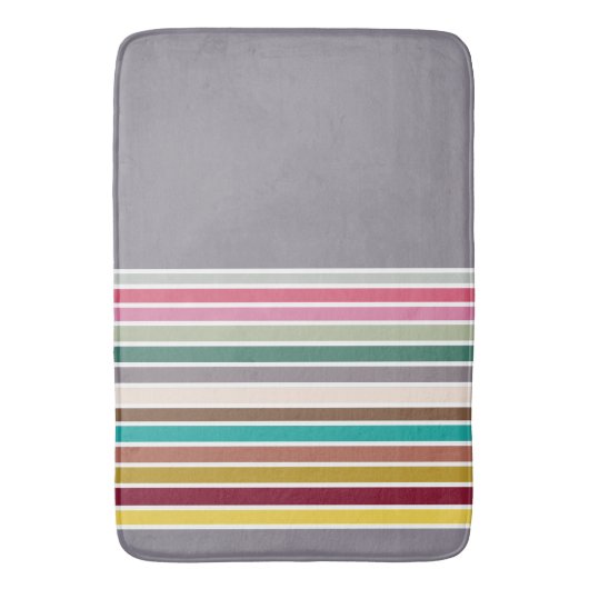 Re-Strip Muster Bath Mat Badematte (Vorderseite Vertikal)