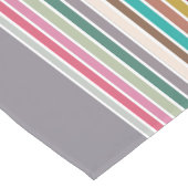 Re Strip Muster Tischrunner Kurzer Tischläufer (Ecke)