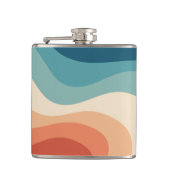 Re-Style-Wellen Flachmann (Vorderseite)