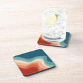 Re-Style-Wellen Getränkeuntersetzer (Rechte Seite)