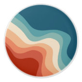 Re-Style-Wellen Keramikknauf (Vorderseite)