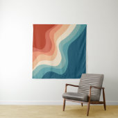 Re-Style-Wellen Wandteppich (Beispiel (Horizontal))