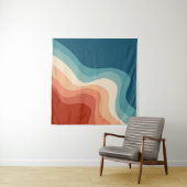 Re-Style-Wellen Wandteppich (Beispiel)