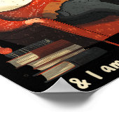 Re-tired Santa Definition Funny  Poster (Ecke)