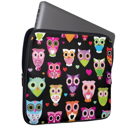 Re-uu-Muster Laptop-Hülle Laptopschutzhülle (Vorne Rechts)