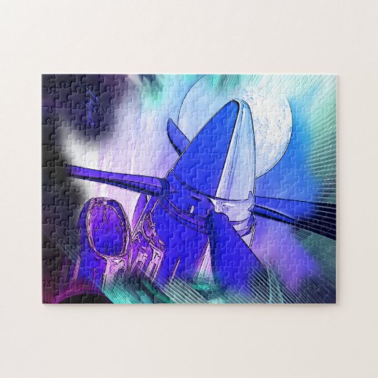 Re-Wave TurboProp-Flugzeugpuzzle Puzzle (Horizontal)