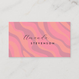 Re-Wavy-Muster Visitenkarte