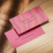 Re-Wavy-Muster Visitenkarte