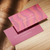 Re-Wavy-Muster Visitenkarte