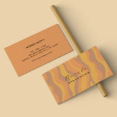 Re-Wavy-Muster Visitenkarte