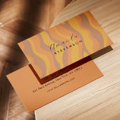 Re-Wavy-Muster Visitenkarte