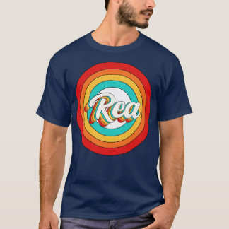 Rea Name Shirt Vintag Rea Circle