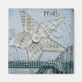 "Reach" Art Magnet von Nancy Lefko (Vorne)
