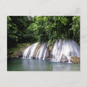 Reach Falls, Port Antonio, Jamaika Postkarte