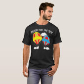 Reach For The Sky Hot Air Balloon Balloon Ride T-Shirt (Vorne ganz)