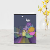 REACH for the Stars - BLANK card. Karte (Gelbe Blume)