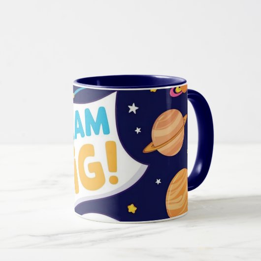 Reach for the Stars Space Adventure Tasse (VorderseiteRechts)